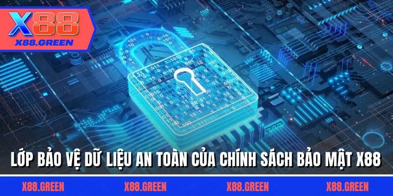 Lớp bảo vệ dữ liệu an toàn của chính sách bảo mật X88